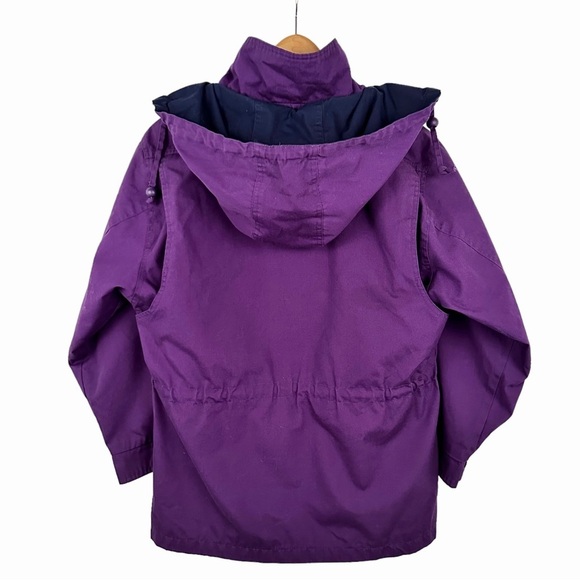 PACIFIC TRAIL Vintage Flannel Lined Retro Anorak Jacket - Picture 3 of 10